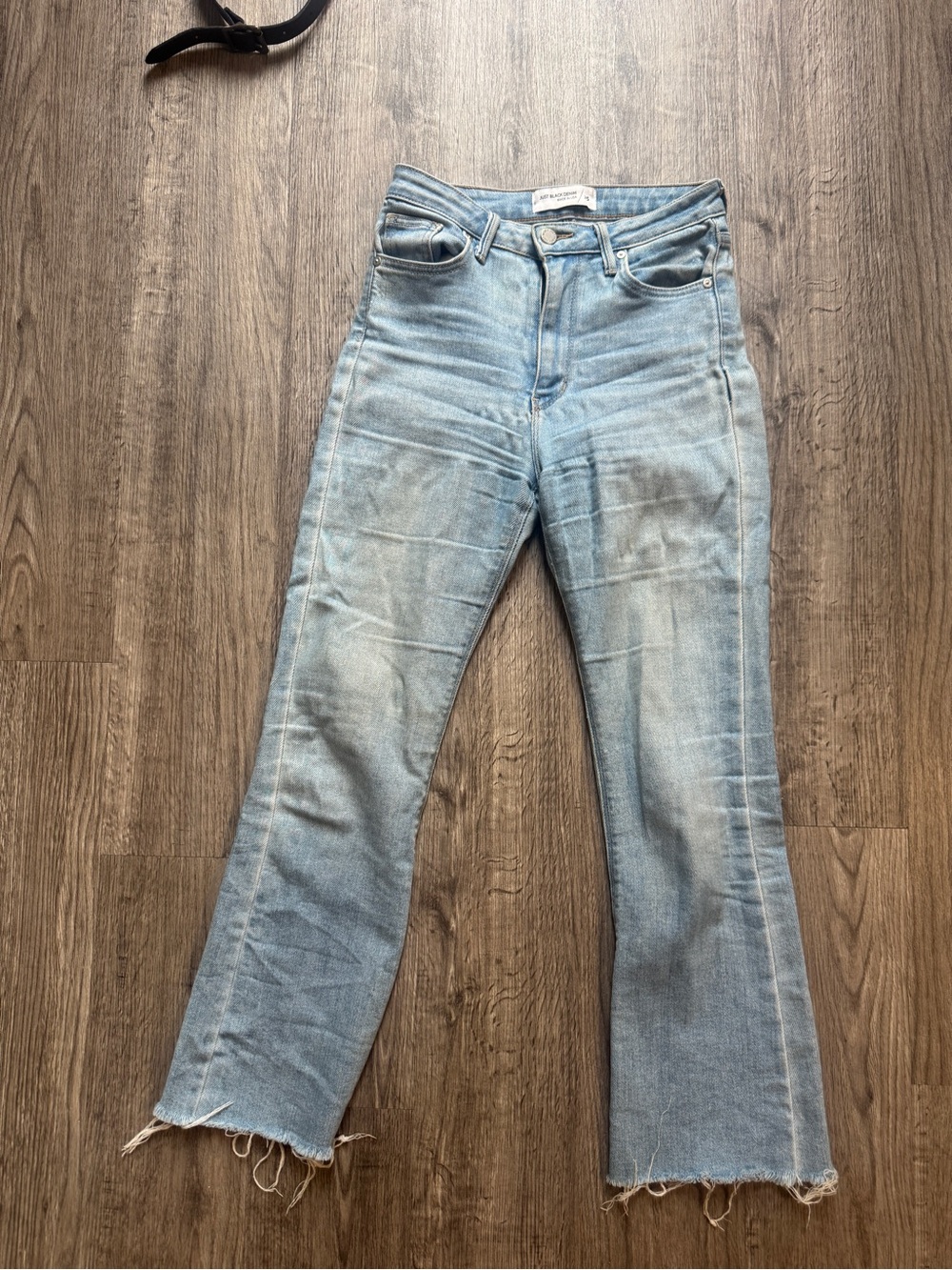 Light Blue High-Rise Straight Jeans - Women's